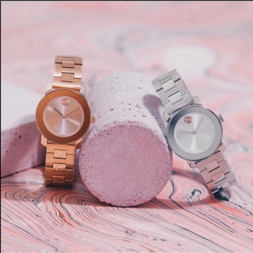 MOVADO BOLD WATCH - ROSE GOLD